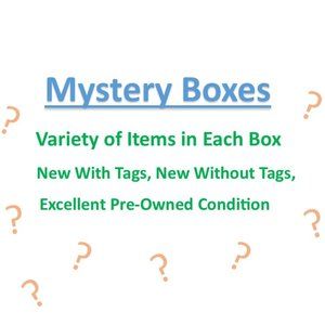 10 Item Mystery Box, Variety Clothing Items, Sizes 8, 10, Med, Large, NWT, NWOT